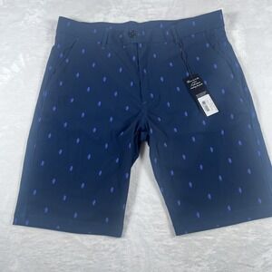 Greyson Hogs Heaven All Over Print Golf Shorts Size 33